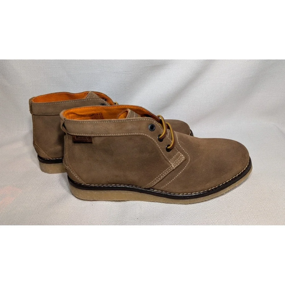 Wolverine 1883 Julian Plain Chukka Boot Mens 7M Taupe Suede Lace Up Shoes rugged